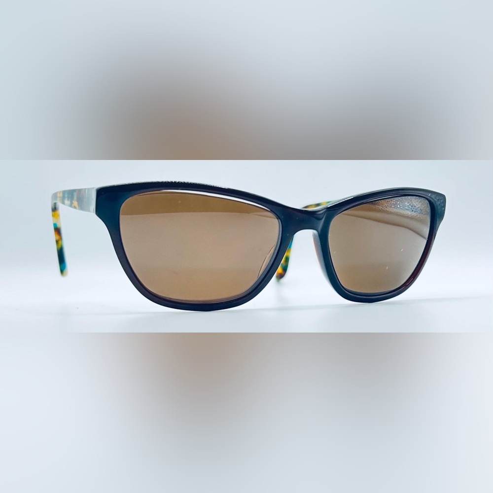 Cosmopolitan Brown Oval Sunglasses Frames Only